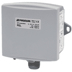Toon details voor Drukverschiltransmitter voor luchtbehandeling serie PEL Afbeelding van Drukverschiltransmitter voor luchtbehandeling serie PEL
