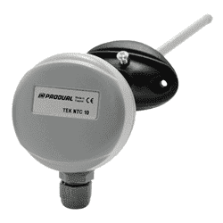 Toon details voor Temperatuurtransmitter voor kanaal analoog of Modbus serie TEK-LL Afbeelding van Temperatuurtransmitter voor kanaal analoog of Modbus serie TEK-LL