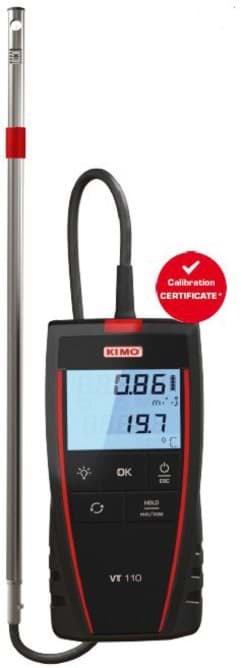 Picture of Kimo VT110 draagbare luchtsnelheidsmeter