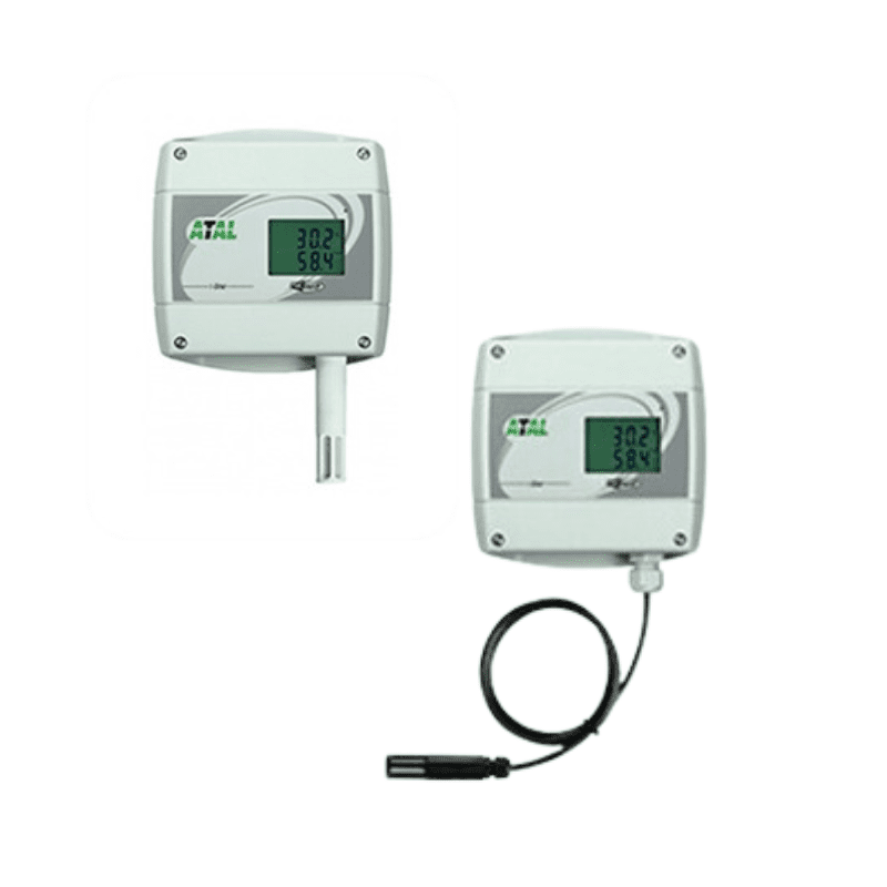 EPD-TRH-POE Temperatuur en RV sensor met Ethernet communicatie POE