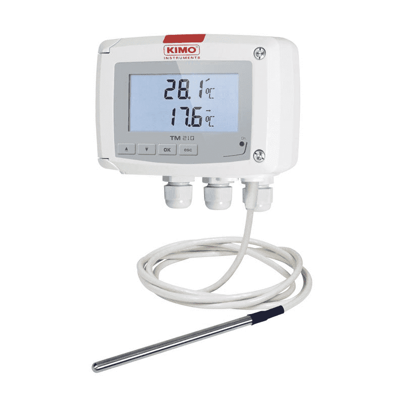 Kimo temperature transmitter series TM210