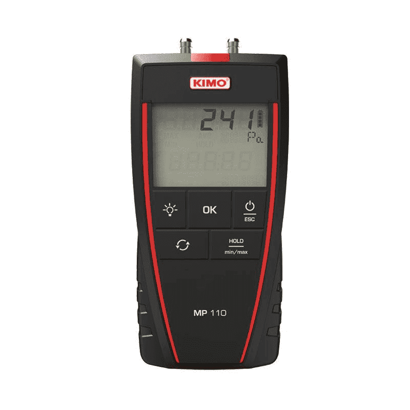 Kimo portable differential pressure meter series MP110