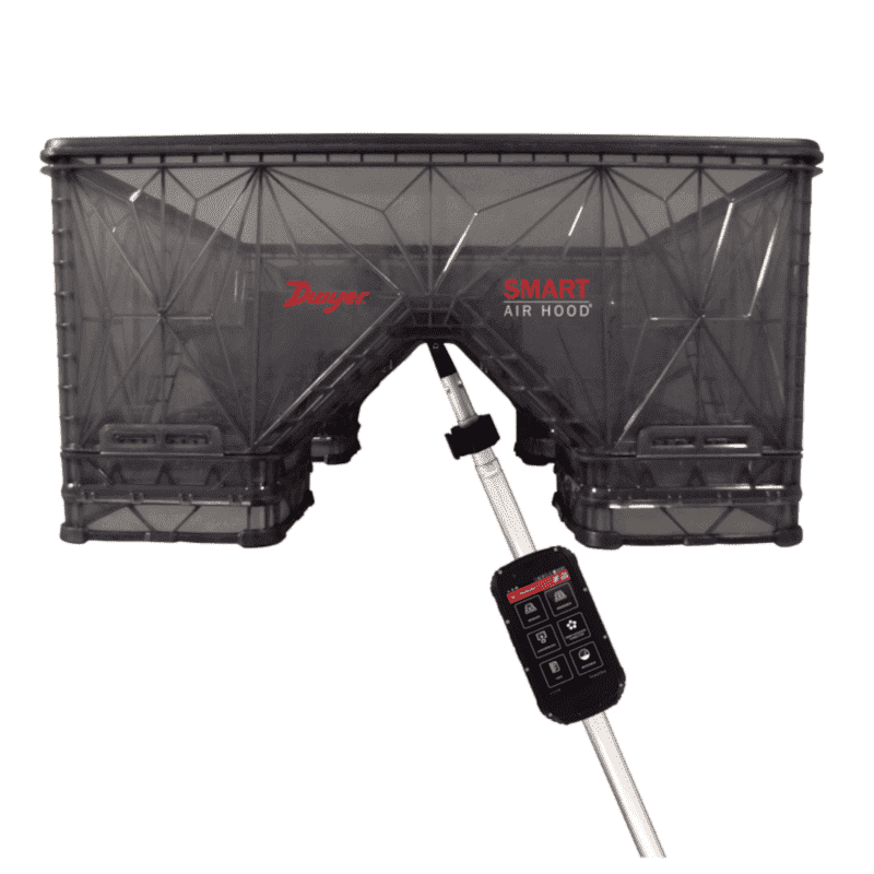 Dwyer slimme luchthoeveelheid balometer serie SAH