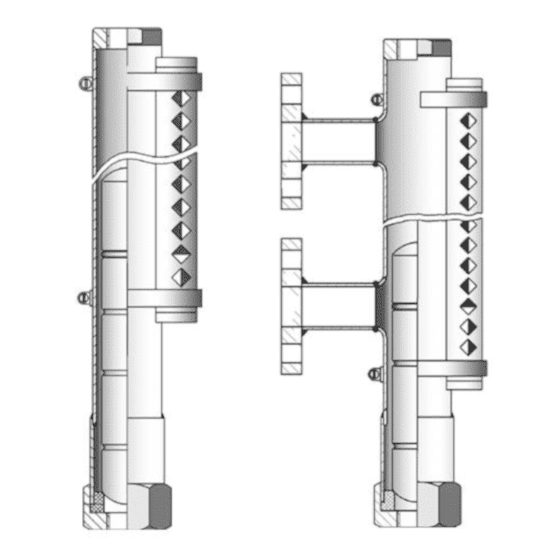 Barksdale bypass level indicator series BNA-S21-S22