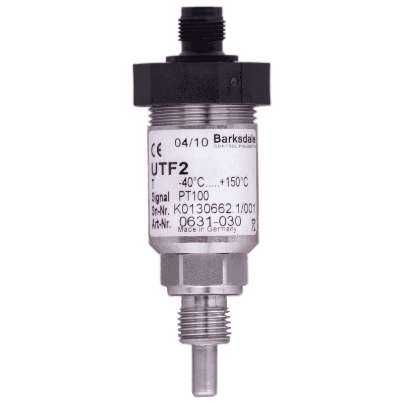 Barksdale PT100 temperature sensor UTF2 series