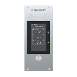 Picture of Sauermann flush mount transmitter for cleanrooms series Si-CPE320