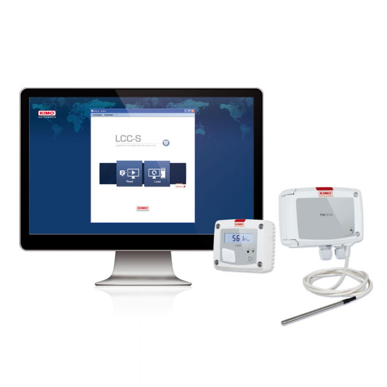 Configuration software for Kimo transmitters series LCC-S