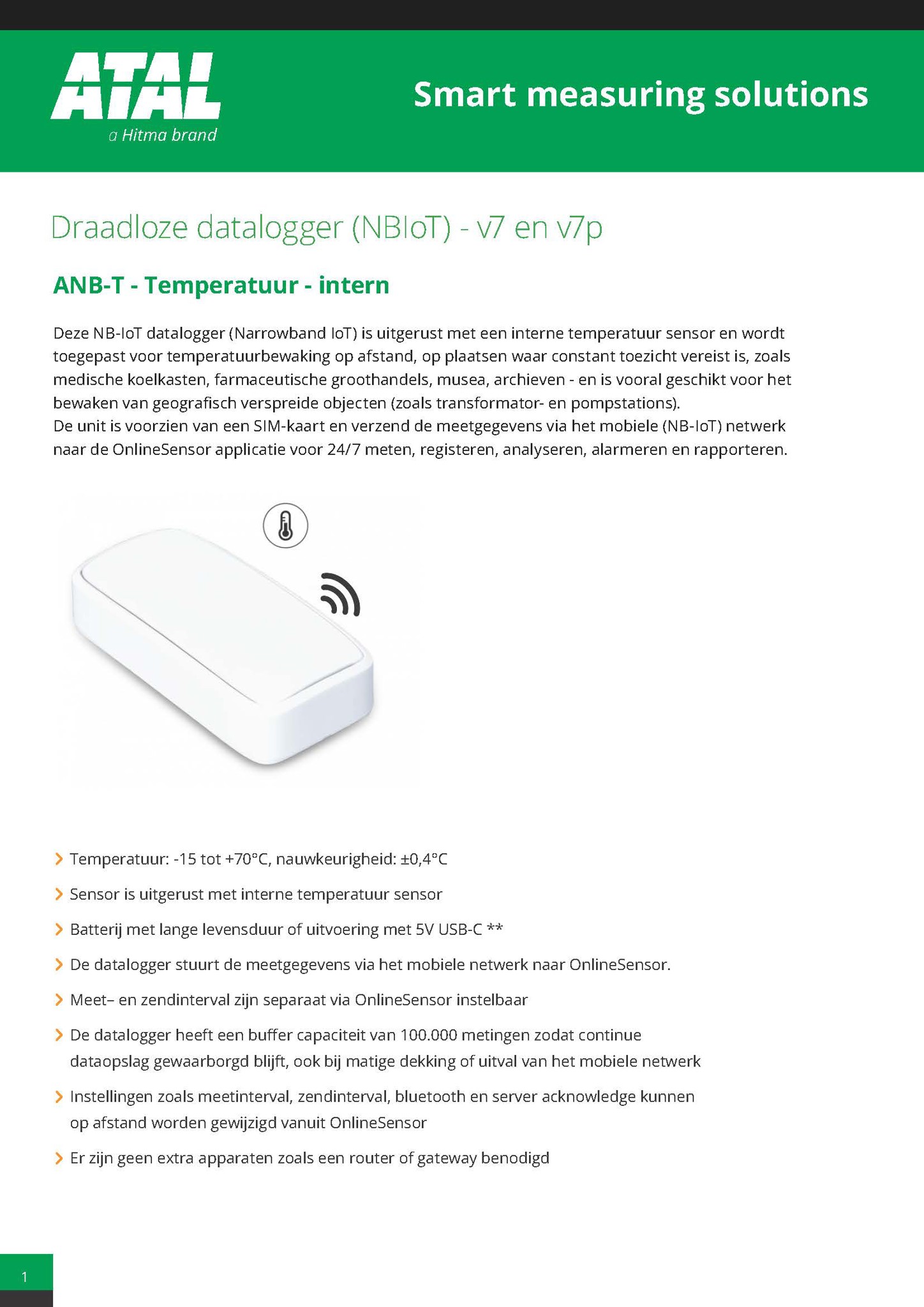 Datasheet ANB-T
