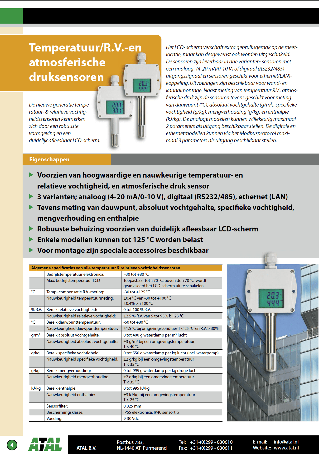 Picture of Dwyer Critical room pressure monitor series RPMC
